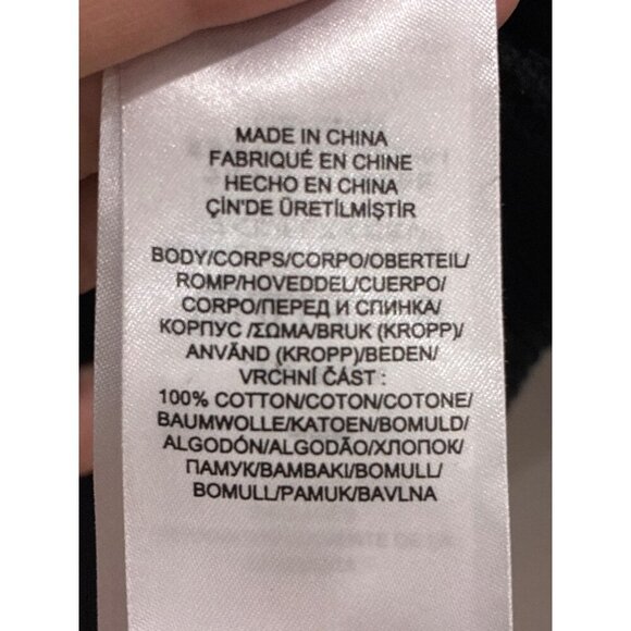 Lauren Ralph Lauren Thermal Sweater Women's Black Knit Cowl Neck Pullover Large - Picture 5 of 8